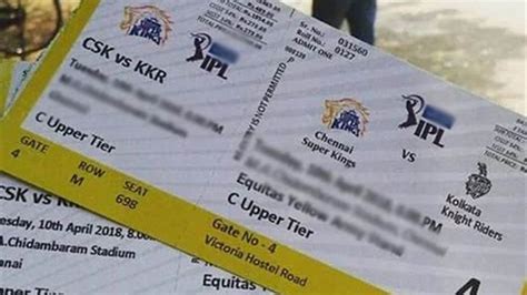 csk vs rcb 2024 tickets booking
